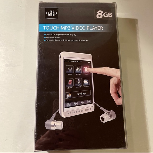 SHARPER IMAGE Touch MP3 Video Player 8 GB -Brand new - Picture 4 of 9